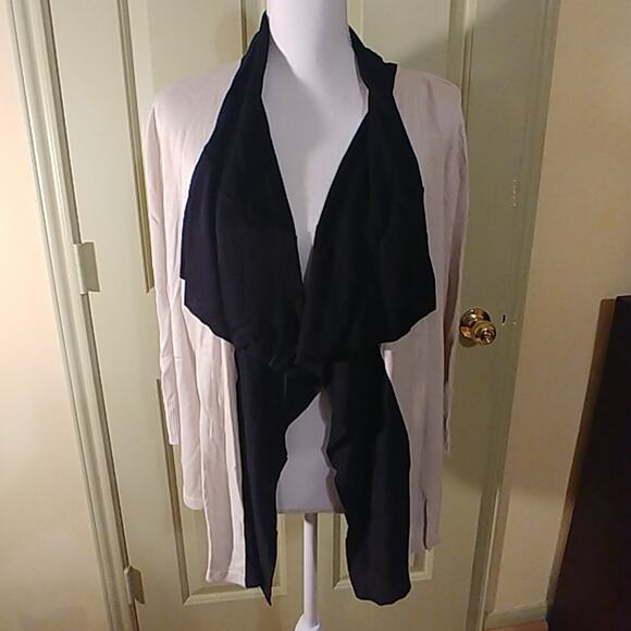White House Black Market Cardigan Sweater Open Front Medium - Picture 1 of 5